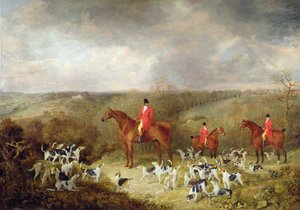 Lord Glamis and his Sghounds, 1823